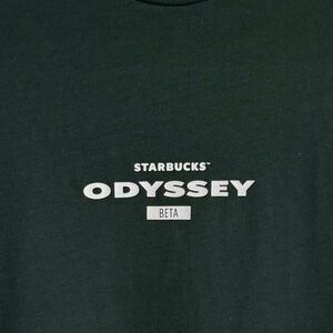 NWOT Starbucks Odyssey Women’s Green Shirt